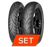 Set pneumatici Mitas MC-50 per BMW G 650 GS ABS 2010 100/90-19 + 130/80-17