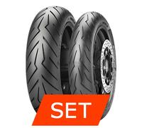 Set pneumatici Pirelli Diablo Rosso Scooter per BMW C 400 X ABS 120/70-15