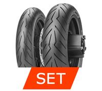 Set pneumatici Pirelli Diablo Rosso Scooter per Kymco New Downtown 125 i