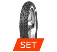 Set pneumatici Pirelli Mandrake MT15 per Piaggio Liberty (2-Takt)+110/80 ZR14