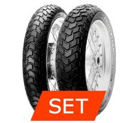 Set pneumatici Pirelli MT60 RS per Aprilia SX 125 110/70 R17+150/60 R17