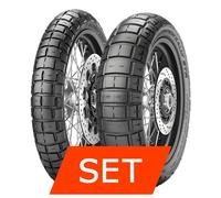 Set pneumatici Pirelli Scorpion Rally STR per Honda CL 500 110/80 R19+150/70 R17