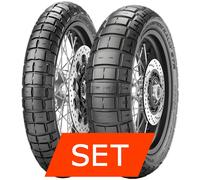 Set pneumatici Pirelli Scorpion Rally STR per Triumph Tiger XC 800 ABS 100/90-19