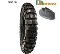 SET PNEUMATICO GOMMA COPERTONE DURO 3.50-10 PIAGGIO VESPA 125 150 200