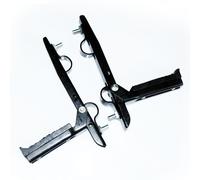 Set Poggiapiedi Posteriore Lycett Con Gomma Per BSA Bantam D1 D3 Telaio Rigid