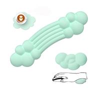 Set Poggiapolsi per Tastiera e Mouse, Keyboard Wrist Rest Support e Cuscinetto di Supporto Mouse in Memory Foam con Sottobicchiere, Ergonomico per Laptop, Ufficio, Casa, Gioco, Digitare - Verde