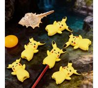 Set Pokémon Pikachu, Gomme Pikachu 3D creative, Gomme a forma di personaggi Pikachu e Charmander, adatte per ragazzi e ragazze, forniture per la scuola e la cancelleria, regalo preferito dai bambini,