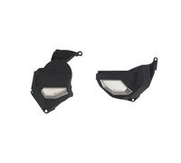 SET POLISPORT: PROTEZIONE COPERCHIO LUCE MACCHINA E COPERCHIO FRIZIONE KTM/HONDA