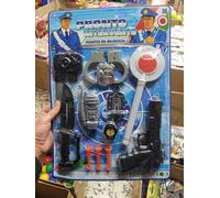 Set polizia paletta pistola Kit gioco di qualità giocattolo toy
