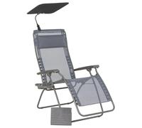 Set Poltrona Reclinabile Sdraio RELAX ZEN EDITION LaFuma LFM5360 Silex/Titane