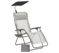 Set Poltrona Reclinabile Sdraio RELAX ZEN EDITION LaFuma LFM5367 Seigle II/Titane