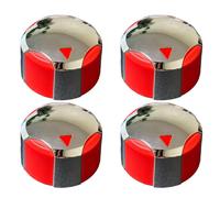 Set pomelli griglia elettrolitici design conico compatibili con la maggior parte