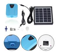 Set Pompa Ossigenazione Energia Solare Ossigenatore Pompa Ossigeno Acqua Stagno
