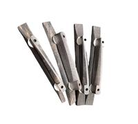 Set Ponti Per Chitarra 10 pezzi di ponte in ebano con rotella regolabile per chitarra jazz. Accessori