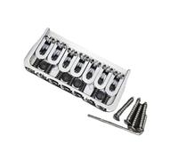 Set Ponti Per Chitarra Accessorio per ponte fisso per chitarra a 7 corde argento