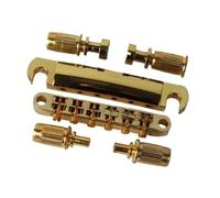Set Ponti Per Chitarra Per chitarra elettrica LP a 6 corde ponte e piastra di coda con pilastri 1 set dorato