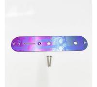 Set Ponti Per Chitarra Ponte e cordiera in titanio viola per accordatura di precisione della chitarra elettrica TL(Control board)