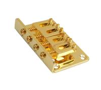 Set Ponti Per Chitarra Ponte per chitarra fisso a quattro corde Gold Box con corde passanti per il corpo