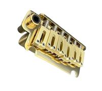 Set Ponti Per Chitarra Ponte tremolo a doppio palo in ottone con blocco a pressione per chitarra elettrica ST oro
