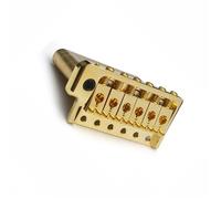 Set Ponti Per Chitarra Ponte tremolo dorato da 52.5 mm interamente in ottone massiccio 6 viti per chitarra elettrica