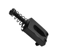 Set Ponti Per Chitarra Sella del ponte tremolo per chitarra elettrica concava con molla e vite nera set da 6 pezzi