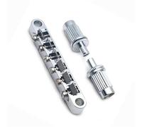 Set Ponti Per Chitarra Un set di ponti a 12 corde per chitarre elettriche LP cromati