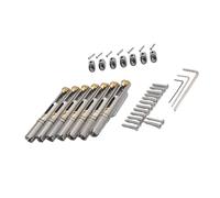Set Ponti Per Chitarra Un Set Di Ponti Per Chitarra Senza Paletta A 7 Corde In Acciaio Inossidabile Per Tastiere A Ventaglio(7 Pieces-STD)