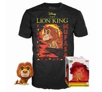 Set POP figure & Tee Disney The Lion King Mufasa
