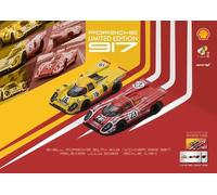 Set Porsche 917K Shell 1970 Vincitore De Le Mans 1:64 Scala Tiny City COMBO64001