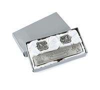 Set Porta Certificato di Nascita in Argento con Primo Dentino e Scatola dei Ricordi Arricciata per la Doccia dei Bambini e Il Regalo di Compleanno