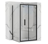 Set porta doccia Rea Rapid Fold REA-K6418, parete doccia Rea Rapid REA-K6421