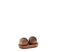 Set porta sale e pepe Nukha in legno di acacia FSC 100%