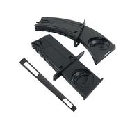 Set portabicchieri sinistro e destro per auto con pannello di rivestimento nero per BMW E90 E91 E92 E93 2005-2012 51459173469 51459173463
