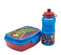 SET PORTACHIAVI RETTANGOLARE E BOTTIGLIA SPORT 380 ML Avengers - Marvel