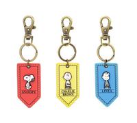 Set portachiavi Universal Studio Japan Peanuts Snoopy Charlie Brown Linus (3 ...