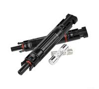 Set portafusibili solari con materiale PPO nominale 1000 V con connettori maschio femmina IP67 per sistemi fotovoltaici