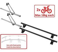 Set Portapacchi + Moto Portabagagli per 2 M015/130 Mazda 2 Hatchback 07-16