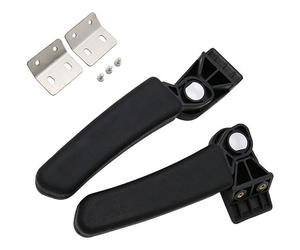Set Portapacchi Moto Quick Mount Eurowagens Design Leggero Installazione Facile