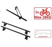 Set Portapacchi + Porta Bici per 1Bike M001/130 Volkswagen Golf Hatchback 08-12