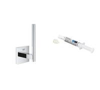 Set portarotolo Grohe Start Cube 40979000, colla Grohe QuickGlue 41127000