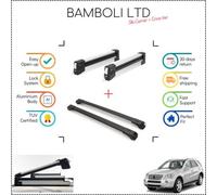 Set portasci Bambli 19" e barra trasversale nera per Mercedes Ml 164 06-10 4 ...