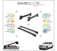 Set portasci Bambli 19" e barra trasversale nera per Mercedes X164 Gl 06-12 4...