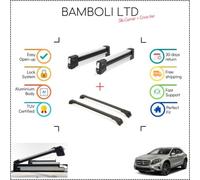 Set portasci Bambli 29,5" e barra trasversale nera per Mercedes-Benz GLA 15->...