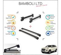 Set portasci Bambli 29,5" e barra trasversale nera per Mercedes Ml 166 11-up ...
