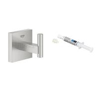 Set portasciugamani Grohe Start Cube 40961DC0, colla Grohe QuickGlue 41127000
