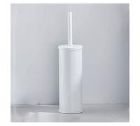 Set portascopino e portascopino Set Scopino E Supporto, Scopino WC Con Manico Lungo Setole Durevoli Scrubber WC Nascosto for La Pulizia Della Toilette Bianco Nero Oro Porta scopino/Portascopino per WC