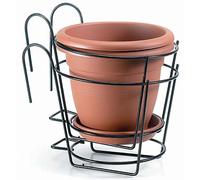 Set portavaso Ø 22 cm 2 pz terracotta Cotto