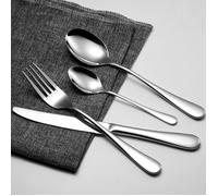 Set posate - ARTHUR MARTIN - AM2202 - 24 pezzi - Acciaio inossidabile - Finitura lucida a specchio con manico opaco
