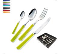 Set Posate Colorate CANDY 24 Pezzi in acciaio 18/10 (AISI304)in confezione Vetrina multicolor