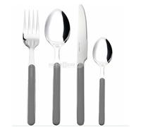 Brunner Set di posate Delice 16 pezzi grigio/bianco